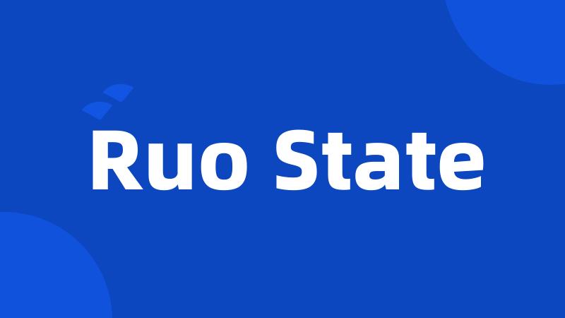 Ruo State