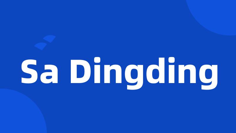 Sa Dingding