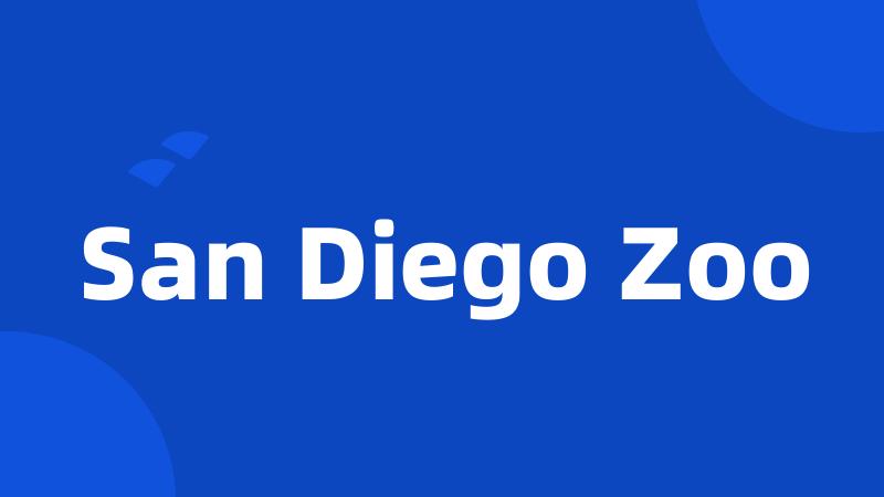 San Diego Zoo