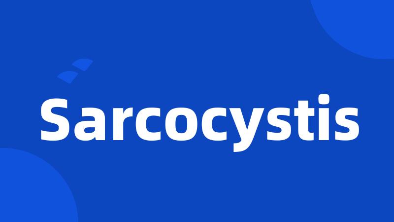 Sarcocystis