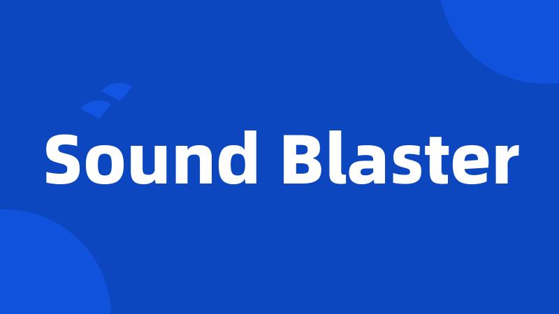 Sound Blaster