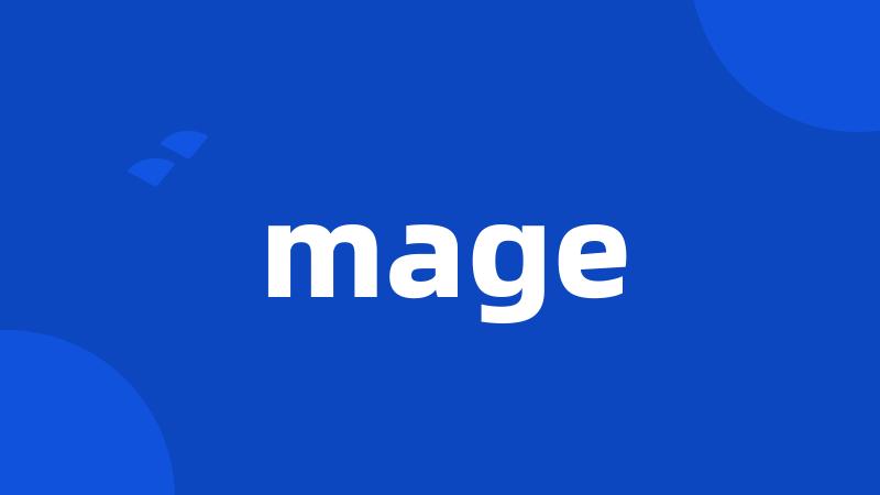 mage