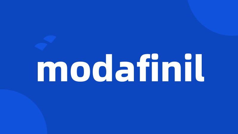 modafinil