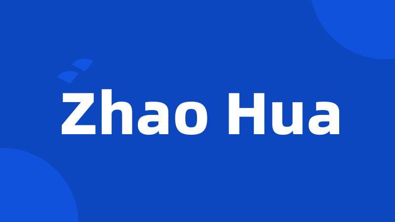 Zhao Hua