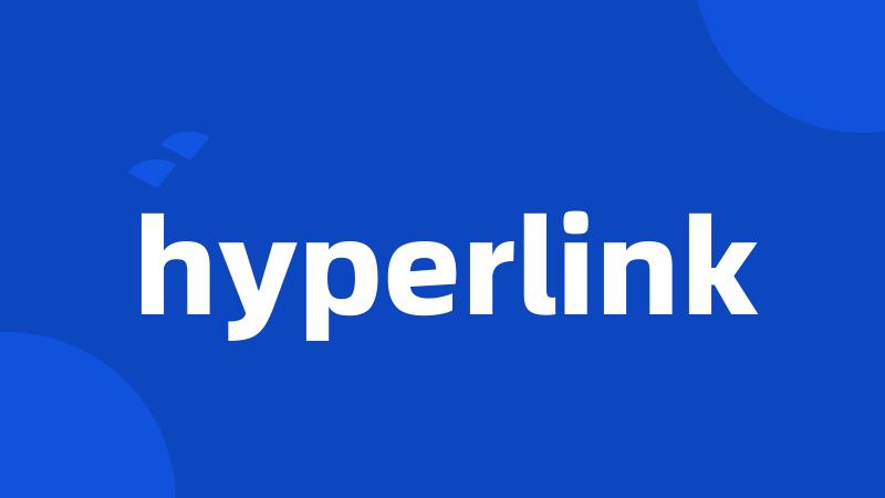 hyperlink