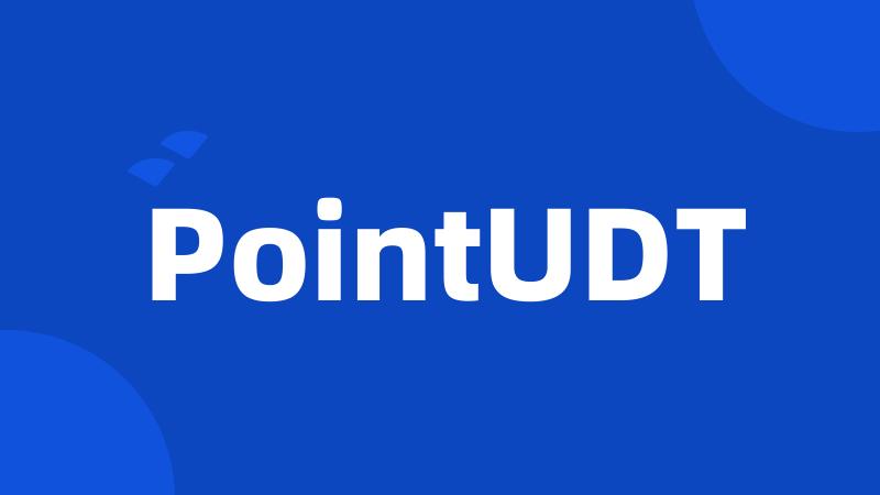 PointUDT