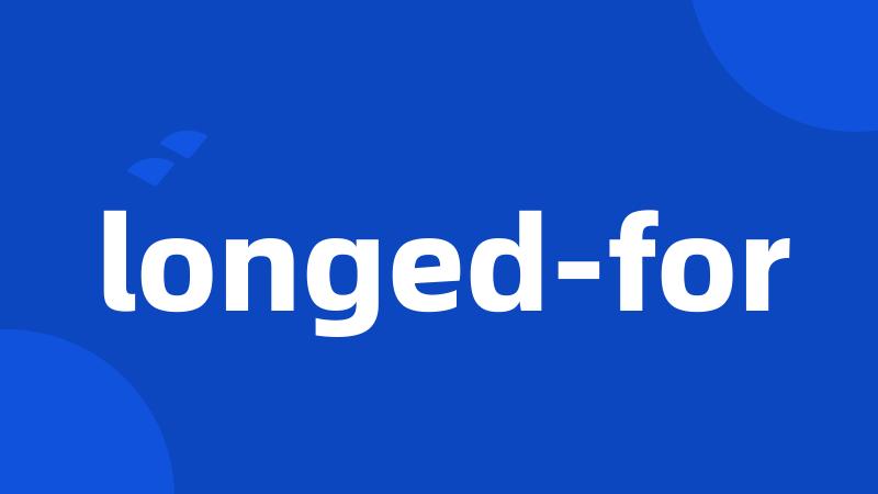 longed-for