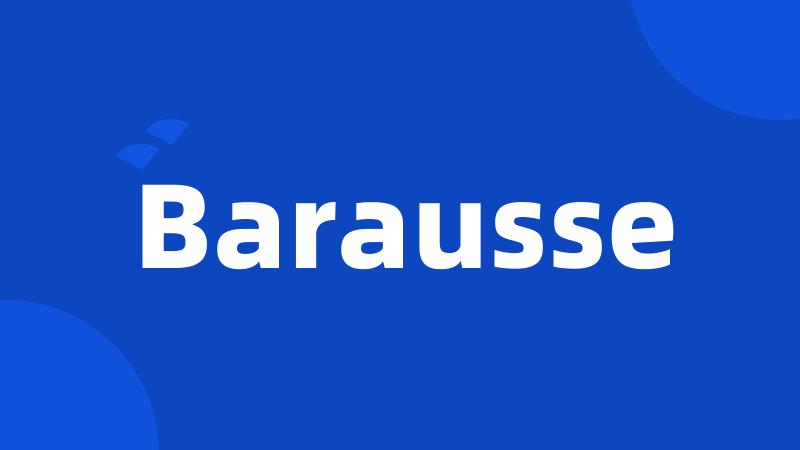 Barausse