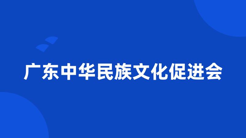 广东中华民族文化促进会