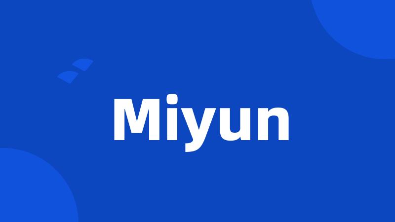 Miyun