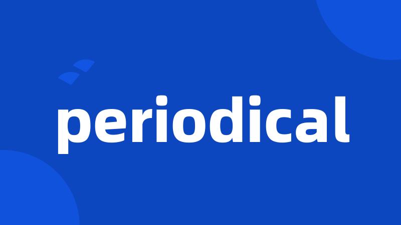 periodical