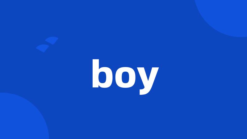 boy