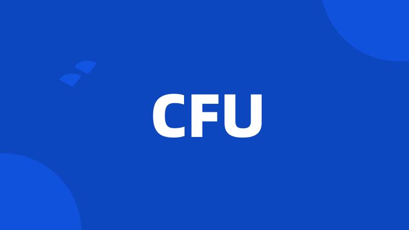 CFU