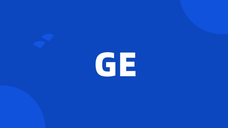 GE