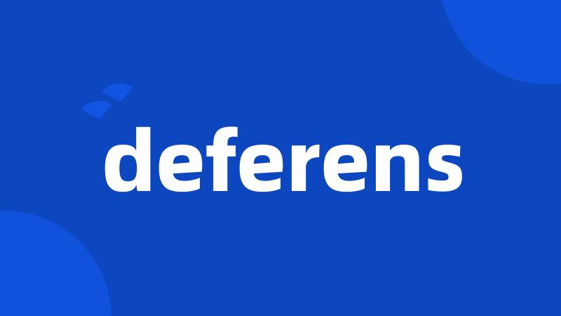 deferens