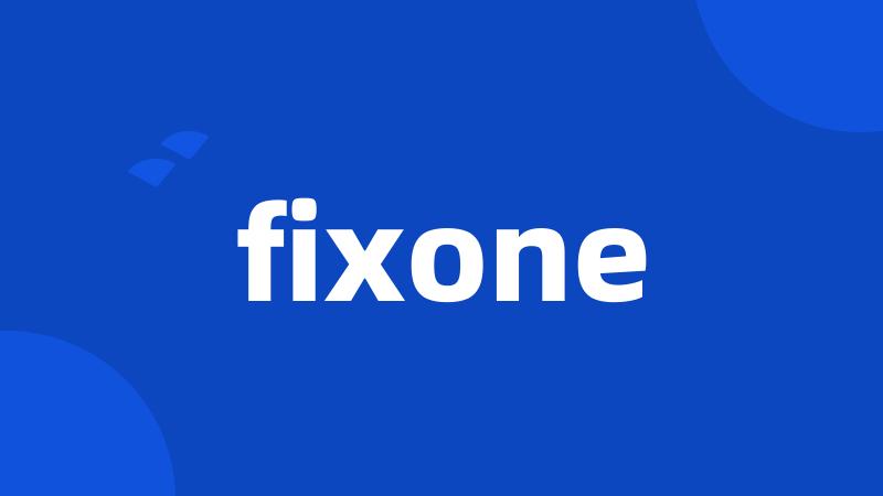 fixone