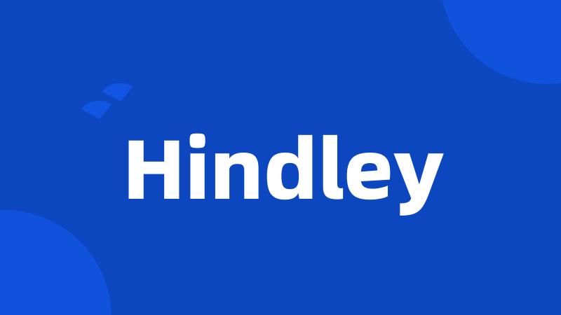 Hindley