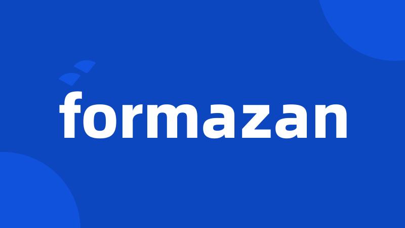 formazan