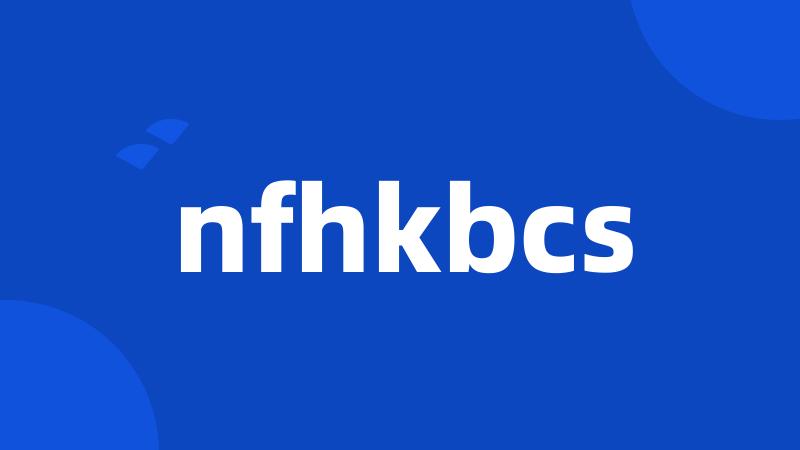 nfhkbcs