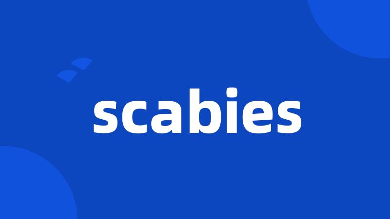 scabies