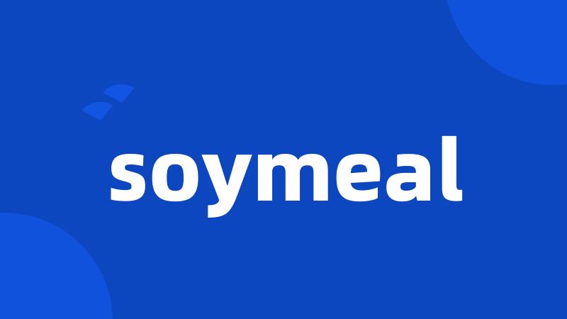 soymeal