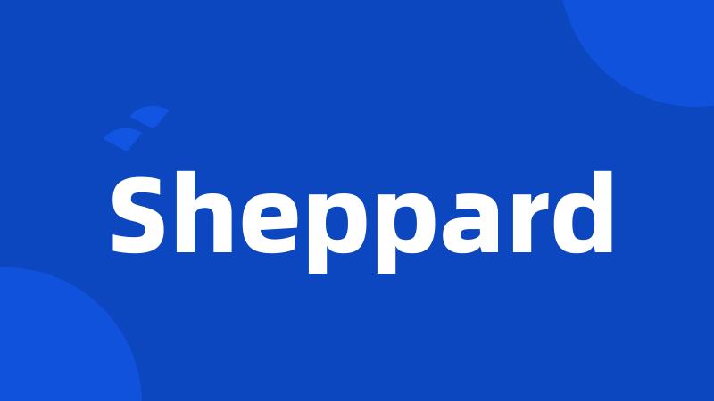 Sheppard