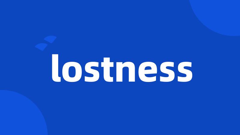 lostness