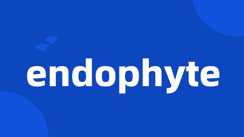 endophyte