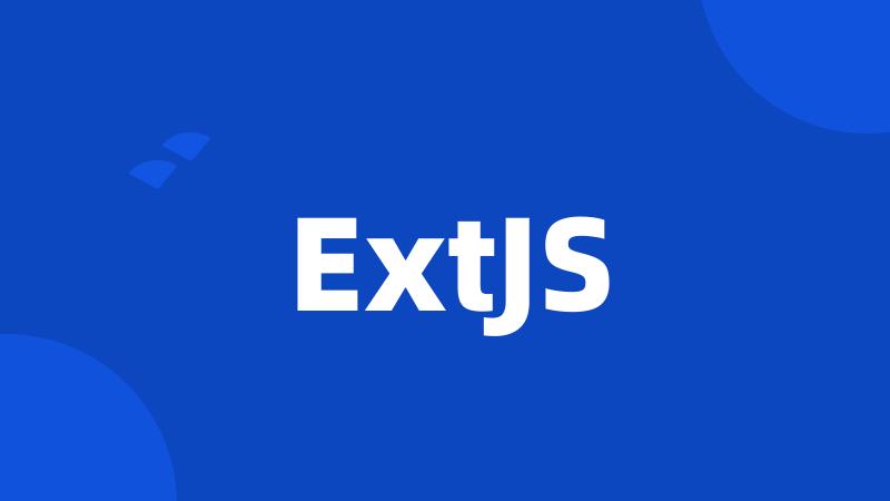 ExtJS