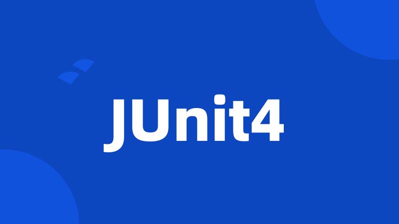 JUnit4