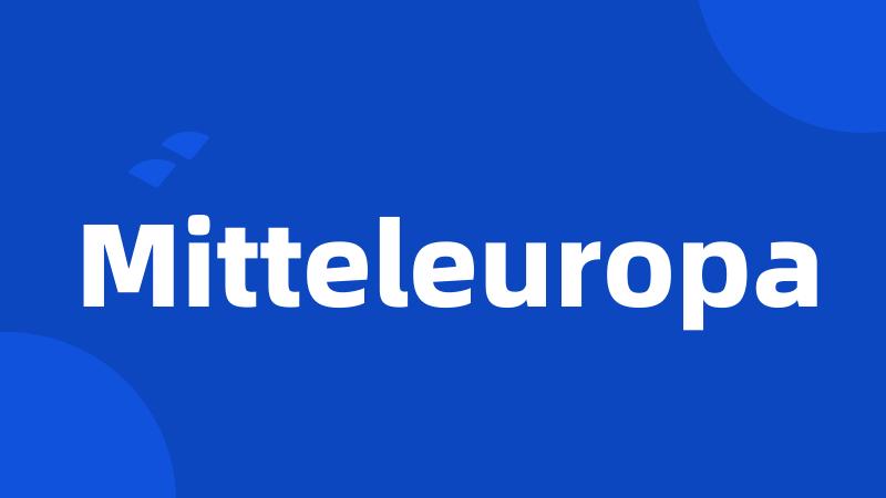 Mitteleuropa