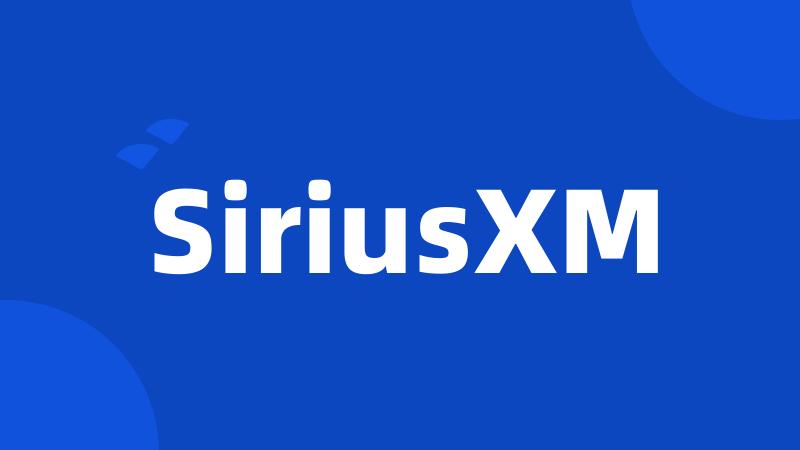 SiriusXM