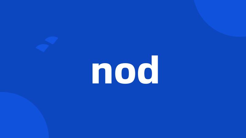 nod