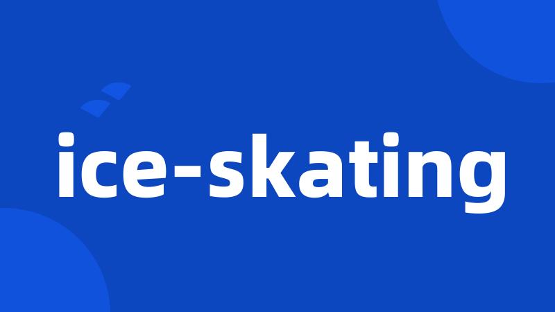 ice-skating