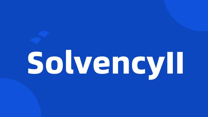 SolvencyII