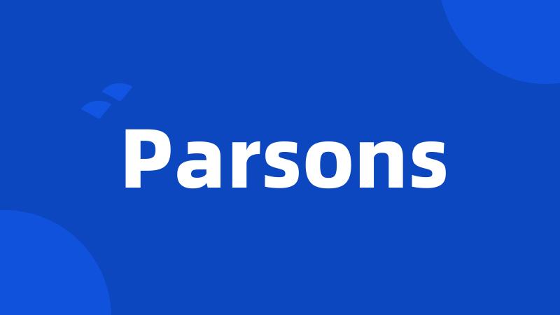 Parsons