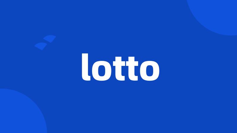 lotto