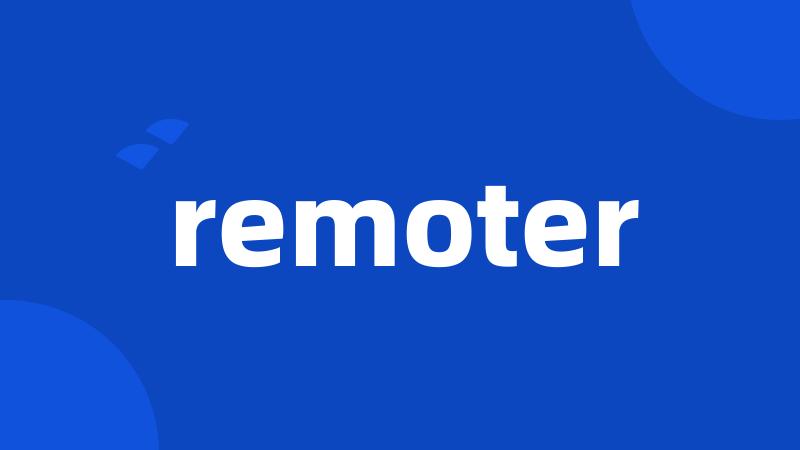 remoter