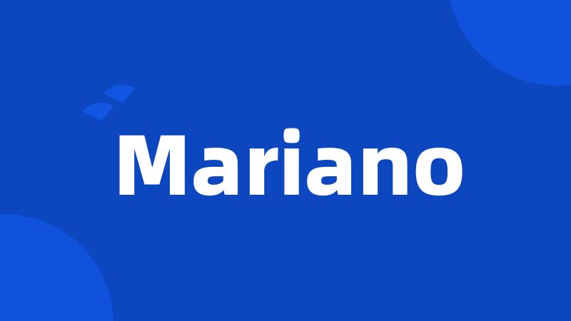 Mariano