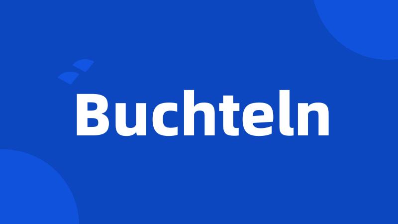 Buchteln