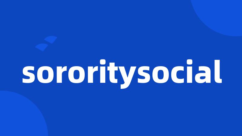 sororitysocial