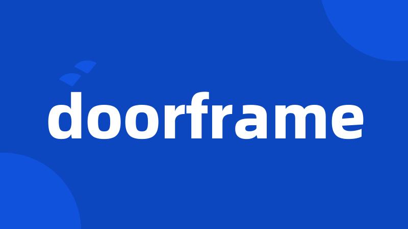 doorframe