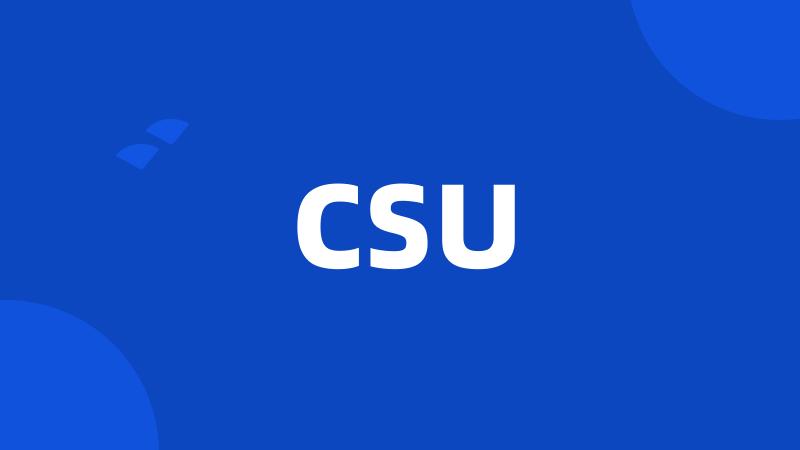 CSU