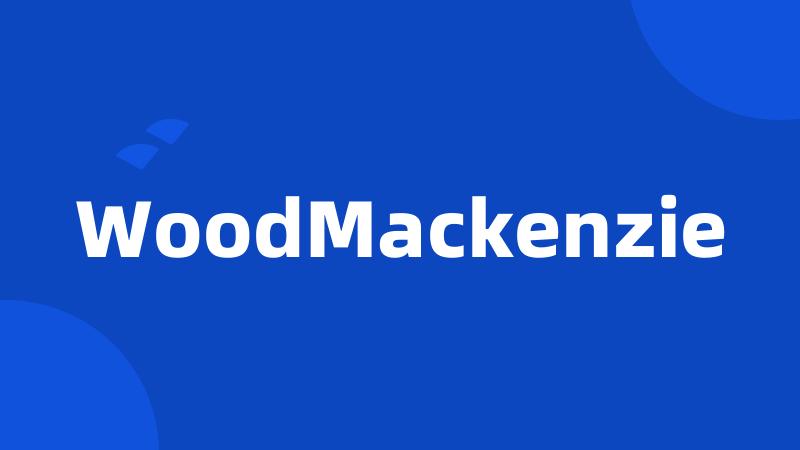 WoodMackenzie