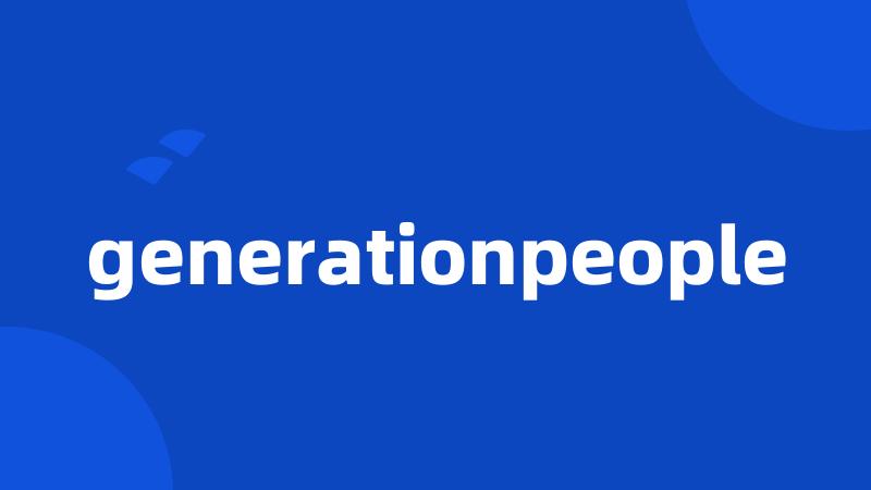 generationpeople