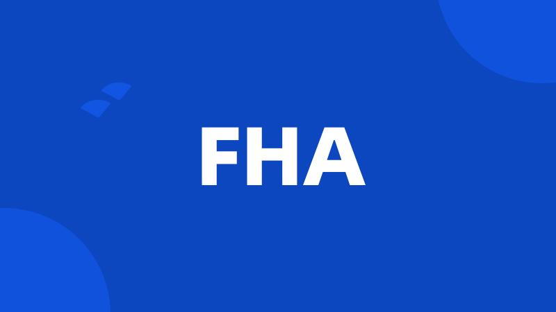 FHA