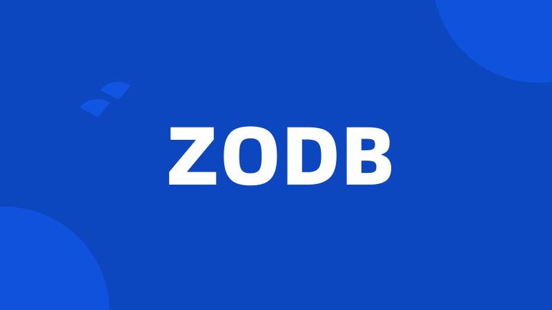 ZODB