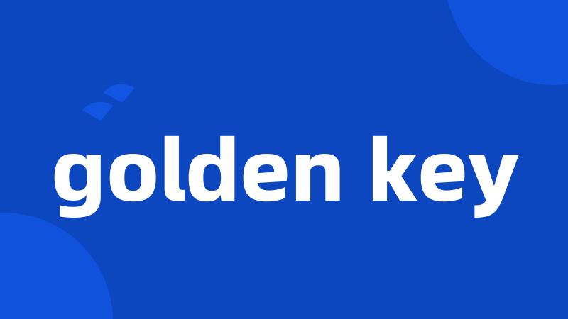 golden key