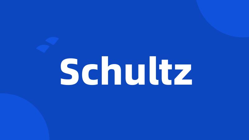 Schultz