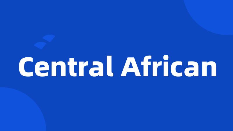 Central African